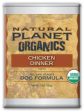 Natural Planet Organic Chicken Dog Food 12-13OZ Supply