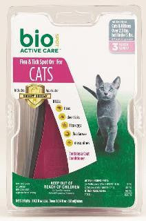 Adams Bio Spot Active Care Flea & Tick Spot On Cat Over 5lbs 3Month W-Applicator Online Hot Sale