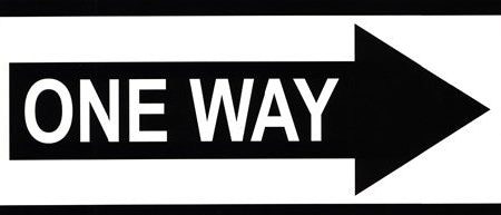 Sign - One Way Hot on Sale