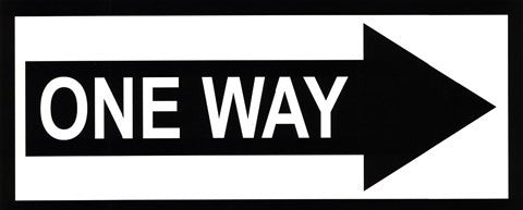 Sign - One Way Hot on Sale