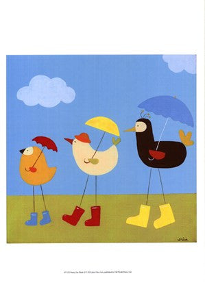 Rainy Day Birds II Online Hot Sale