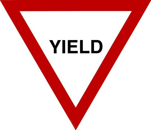 Sign - Yield Hot on Sale