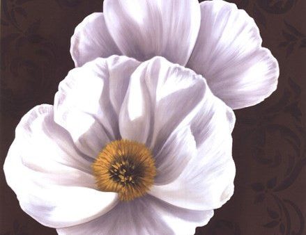 White Poppies II - mini Online Hot Sale