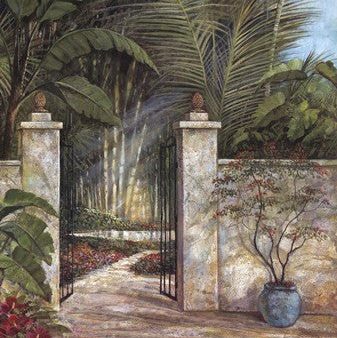 Tranquil Garden I on Sale