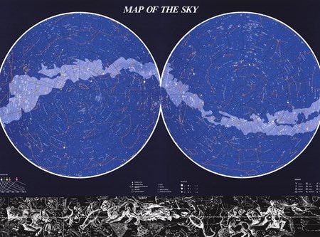 Map of Thesky For Sale