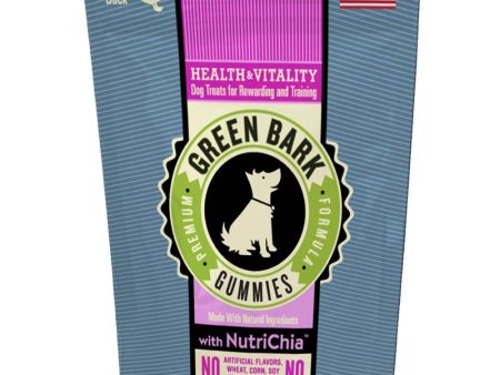 Green Bark Gummies Health & Vitality With Duck Dog Treat 113g Fashion