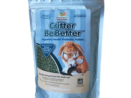 American Pet Diner Critter Be Better Digestive Health Pellets Hot on Sale