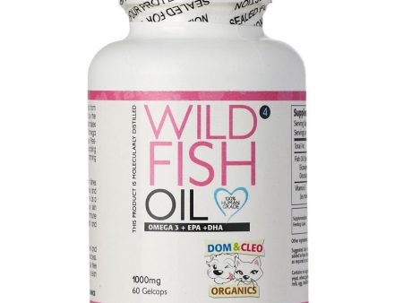 Dom & Cleo Wild Fish Oil 60 Cap For Discount