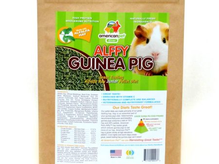 American Pet Diner Alffy Guinea Pig Pellet Food 3lb Sale