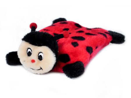 ZippyPaws Squeakie Pad Ladybug Dog Toy Discount