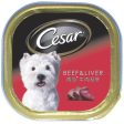 Cesar Beef & Liver Pate Tray Dog Food 100g Online