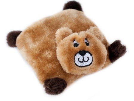 ZippyPaws Squeakie Pad Bear Dog Toy Fashion