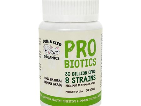 Dom & Cleo Probiotics Supplement 30 Cap Fashion