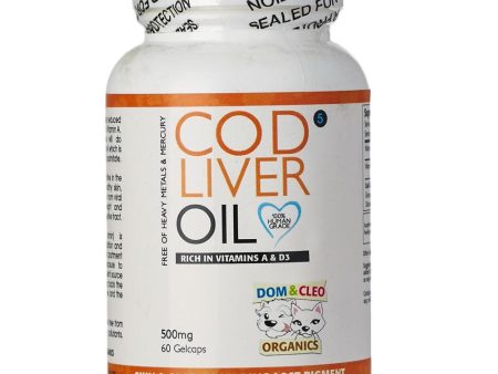 Dom & Cleo Cod Liver Oil 60 Cap For Sale