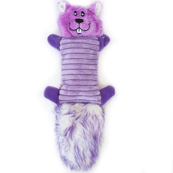 ZippyPaws Zingy Purple Squirrel Dog Toy Hot on Sale