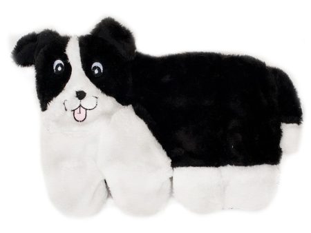 ZippyPaws Squeakie Pup Border Collie Dog Toy For Discount