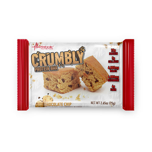 Crumbly Protein Bar Box of 12 - Chocolate Chip For Discount