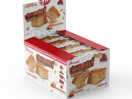 Crumbly Protein Bar Box of 12 - Snickerdoodle Fashion